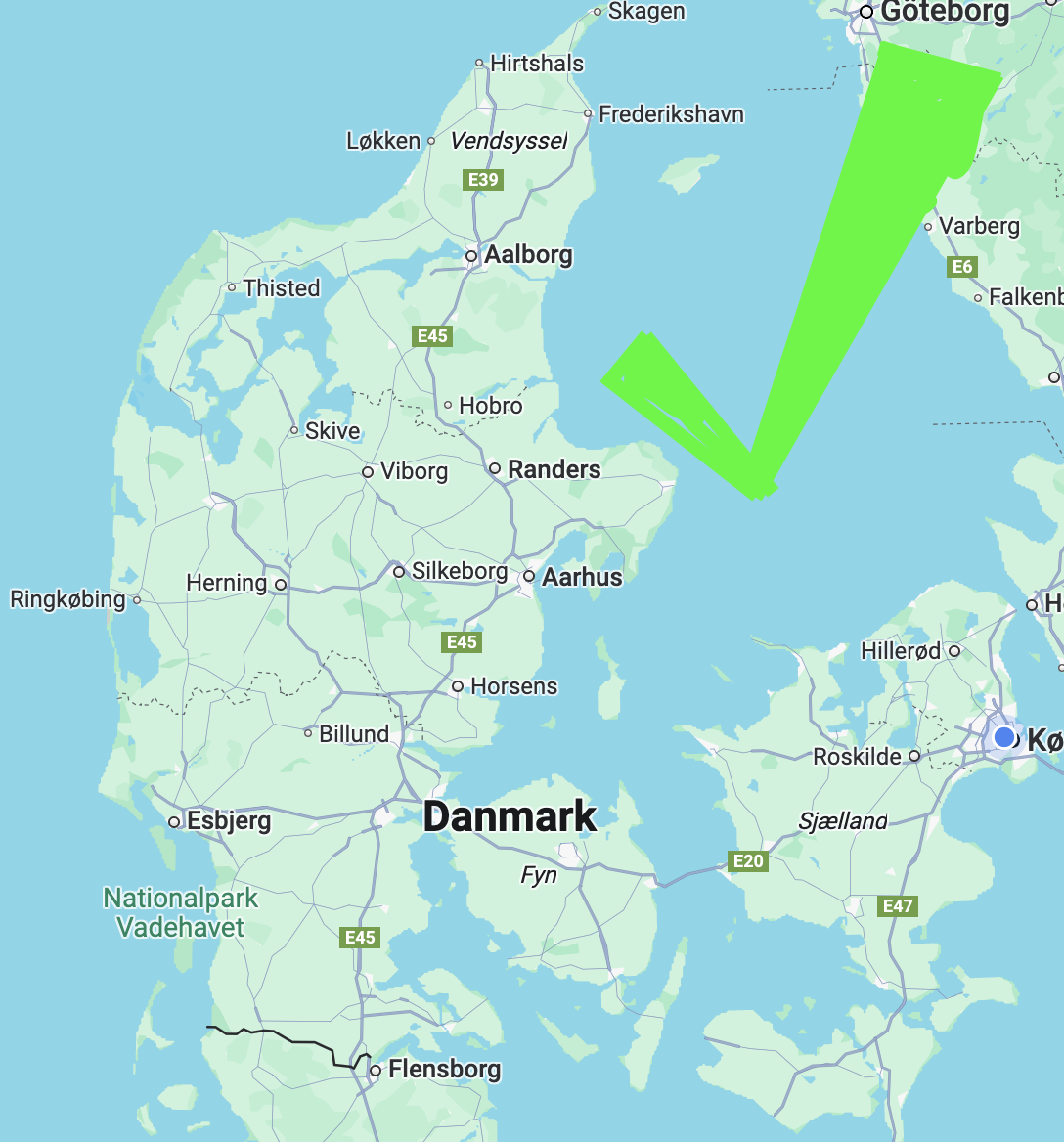 danmarkskort